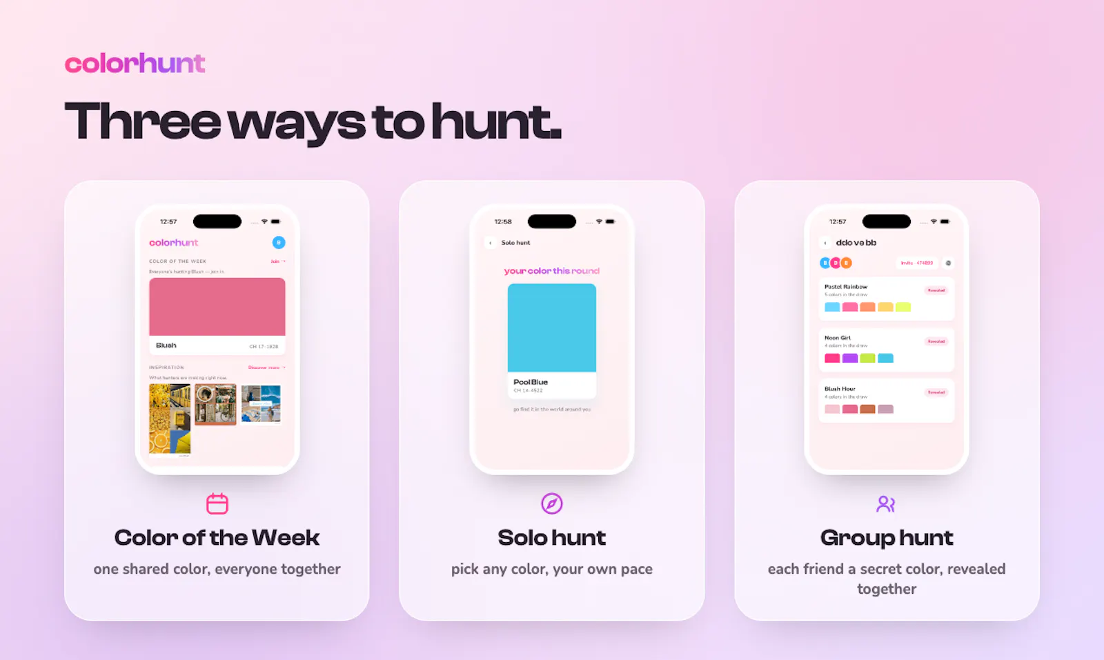 Color Hunt: Photo Scrapbook screenshot 2