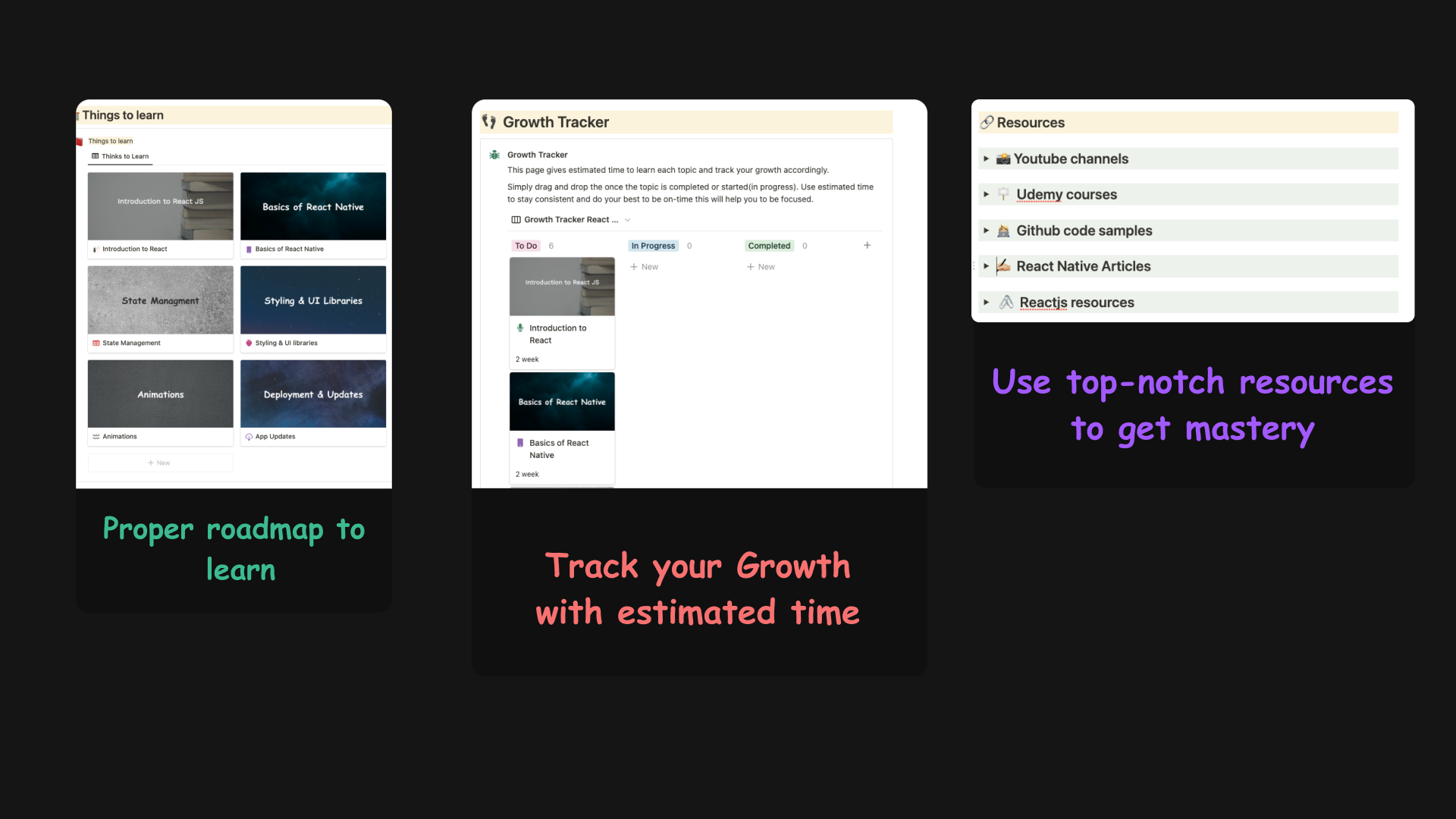 Reaccionar Hoja de ruta nativa - Su próxima forma de aprender y construir aplicaciones usando React Native media 5