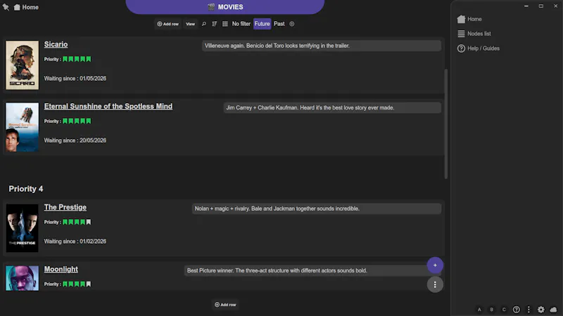 LifeTracker screenshot 3
