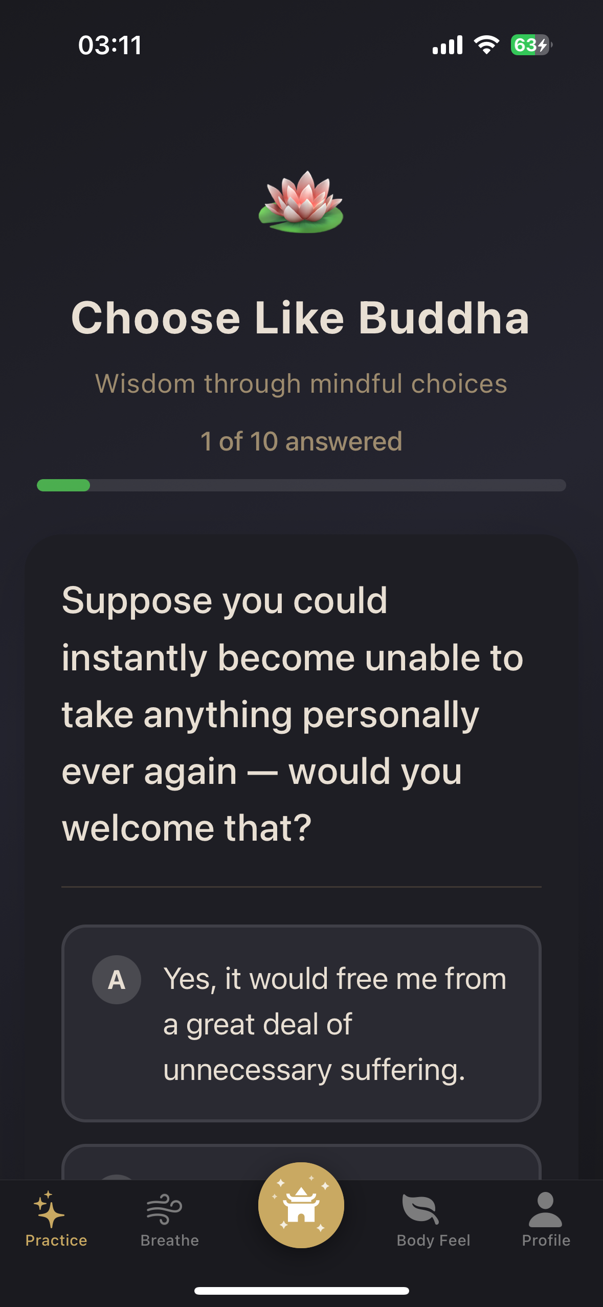 Choose Like Buddha gallery image