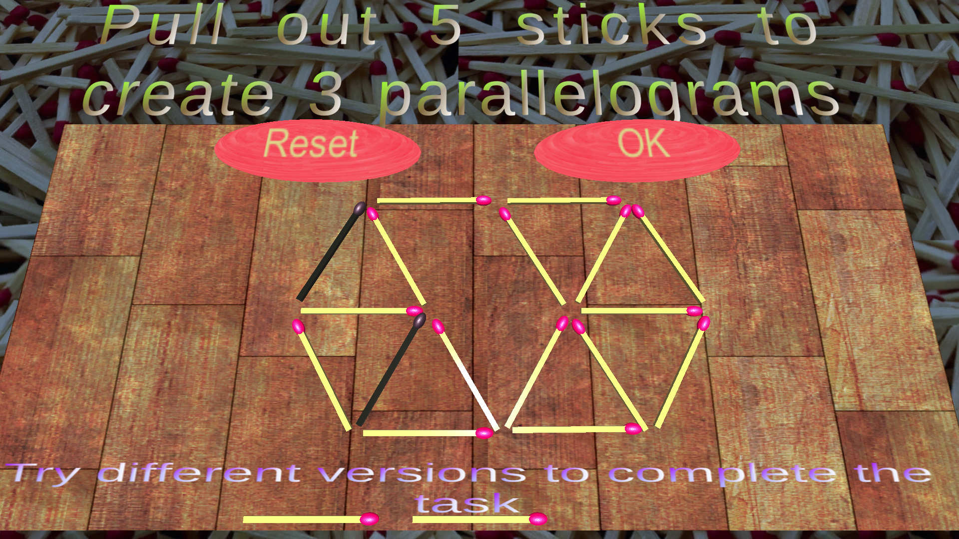 Simple Math 3D Games: Matches Equation gallery image