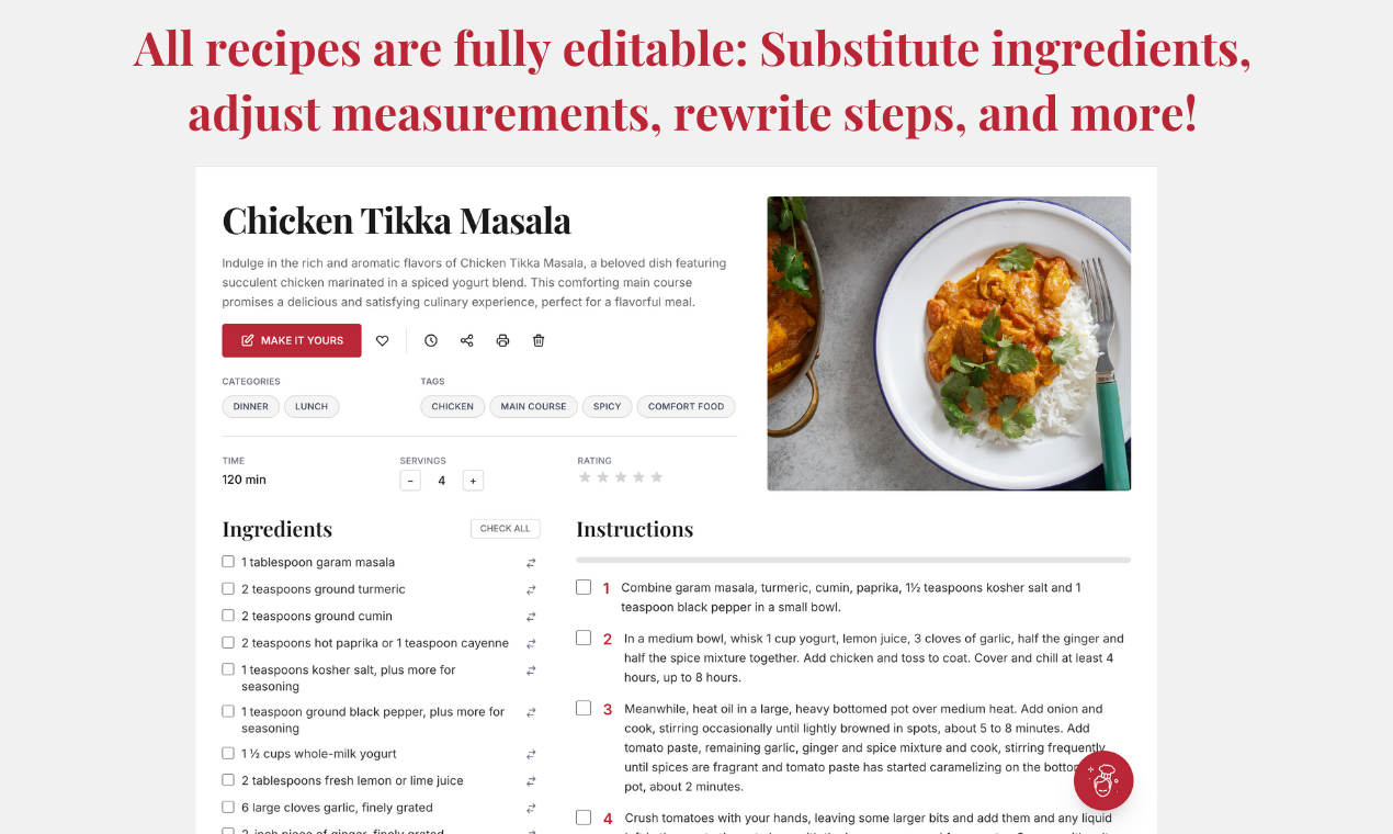 Cooklook - Screenshot 5 showing product features and functionality