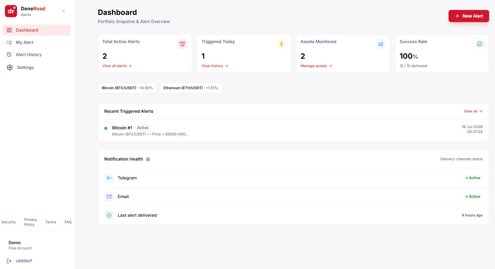 DoneRoad screenshot 4