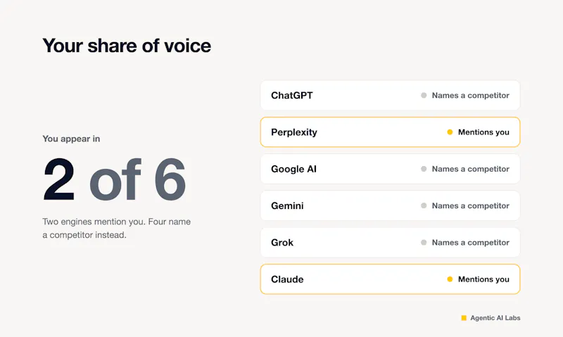 AI Visibility Checker screenshot 1