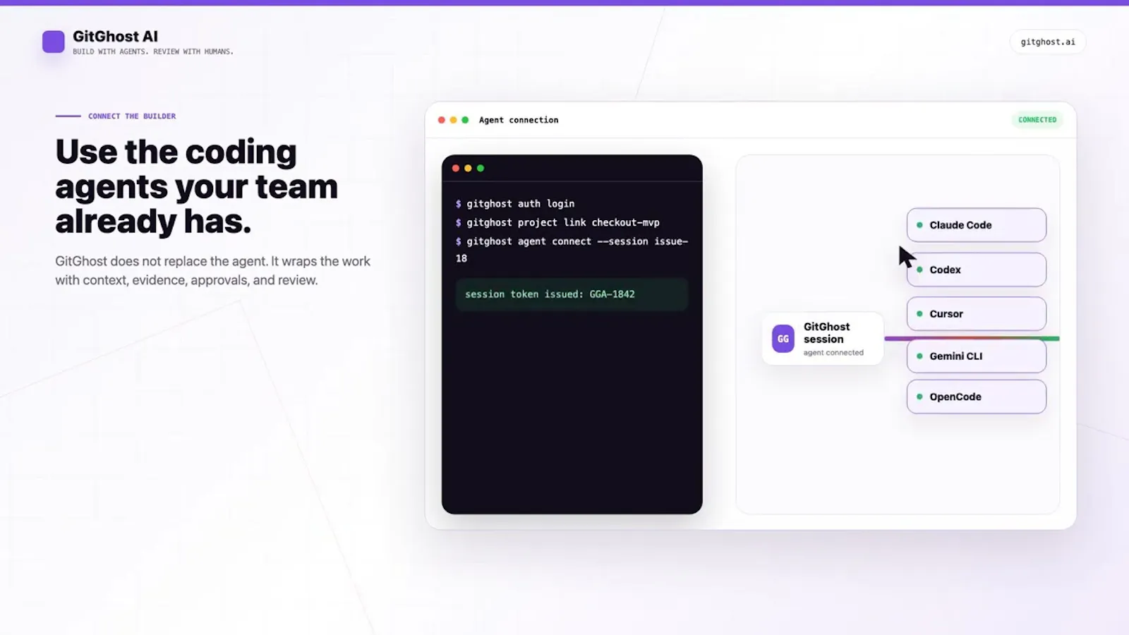 GitGhost AI screenshot 1 (video preview)