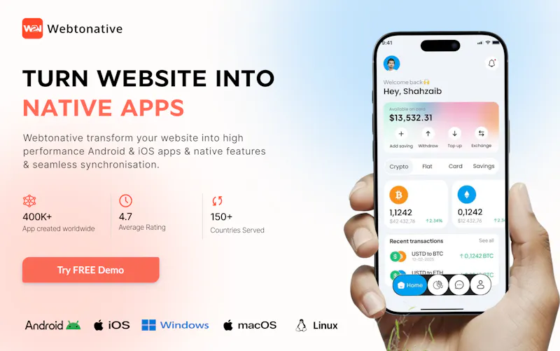 Webtonative screenshot 4