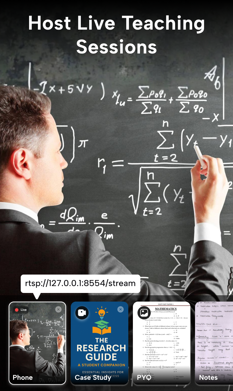 StreamyCam: Mobile Streaming Studio - Screenshot 3 preview