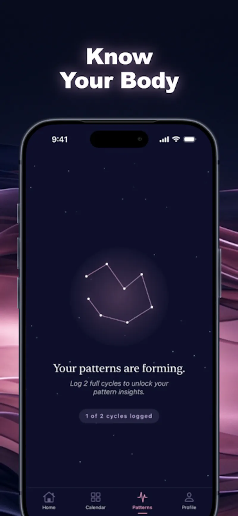 Véla — privacy-first cycle tracking screenshot 4