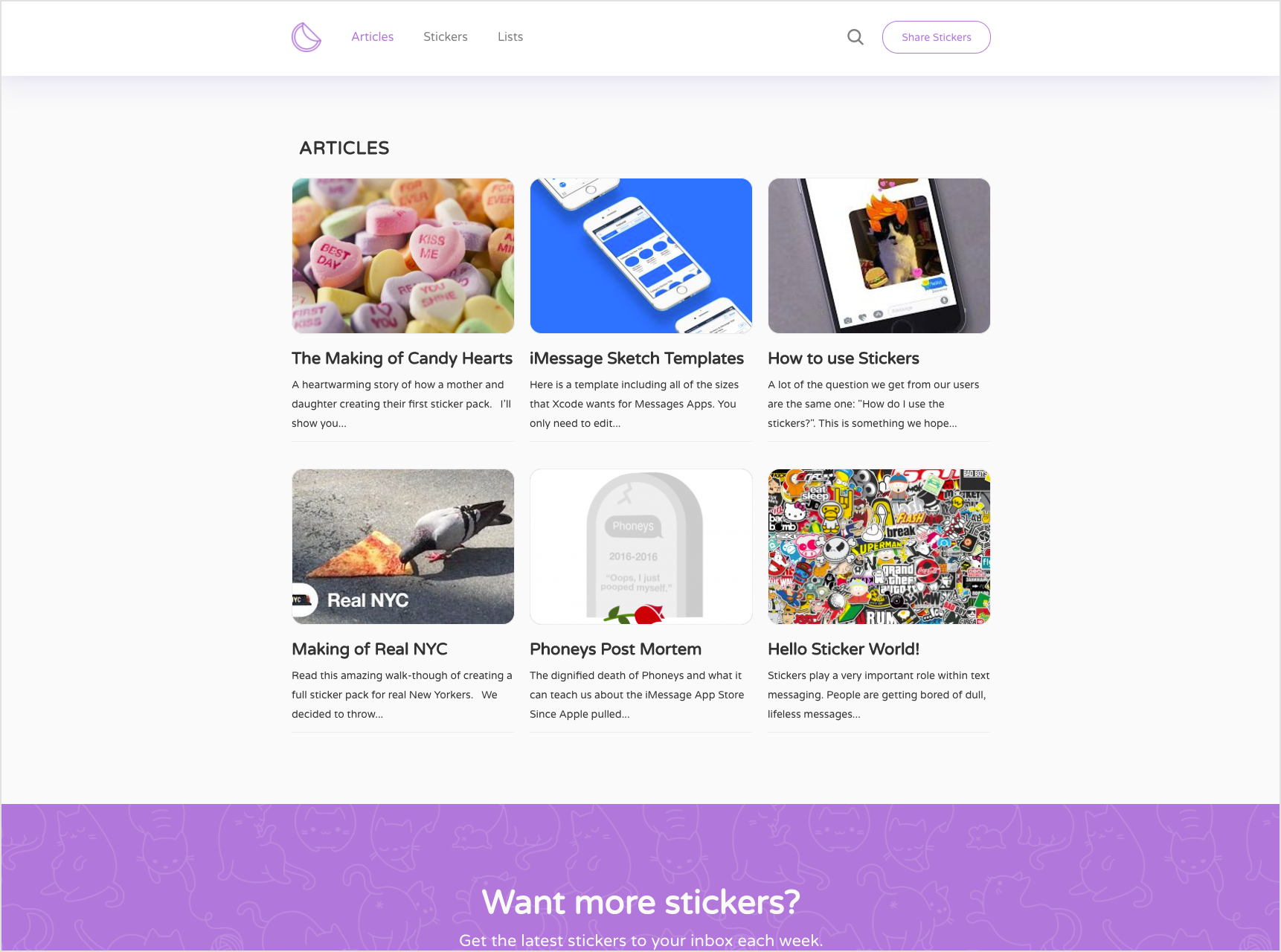 Sticker List Image