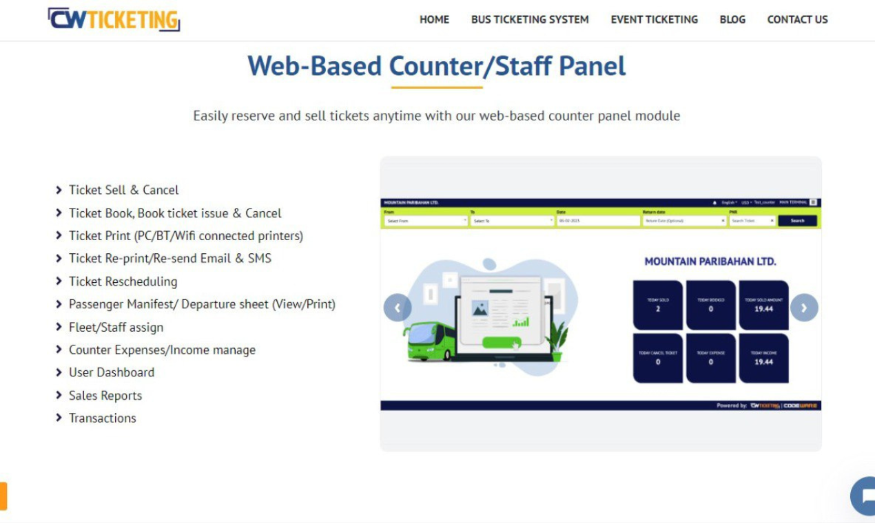 Software de reserva on -line media 5