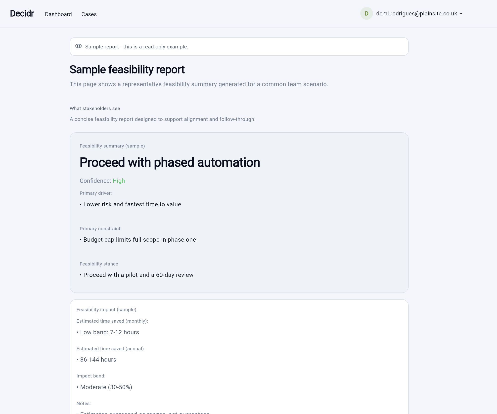Decidr gallery image