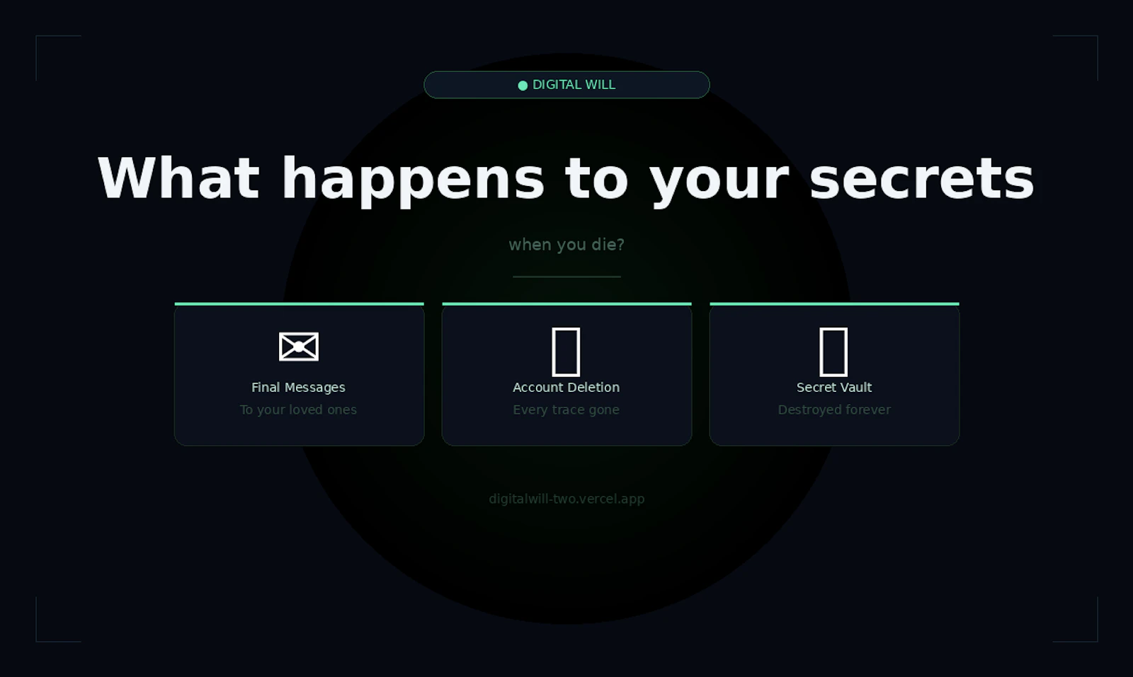 Digital Will screenshot 3