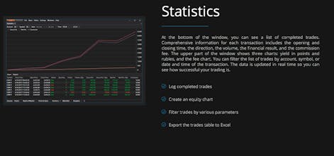 Tiger Trade Soft Trading software.Ordeflow,footprint,volume analytics,charts,trading, SL+TP. Multiexchange gallery image