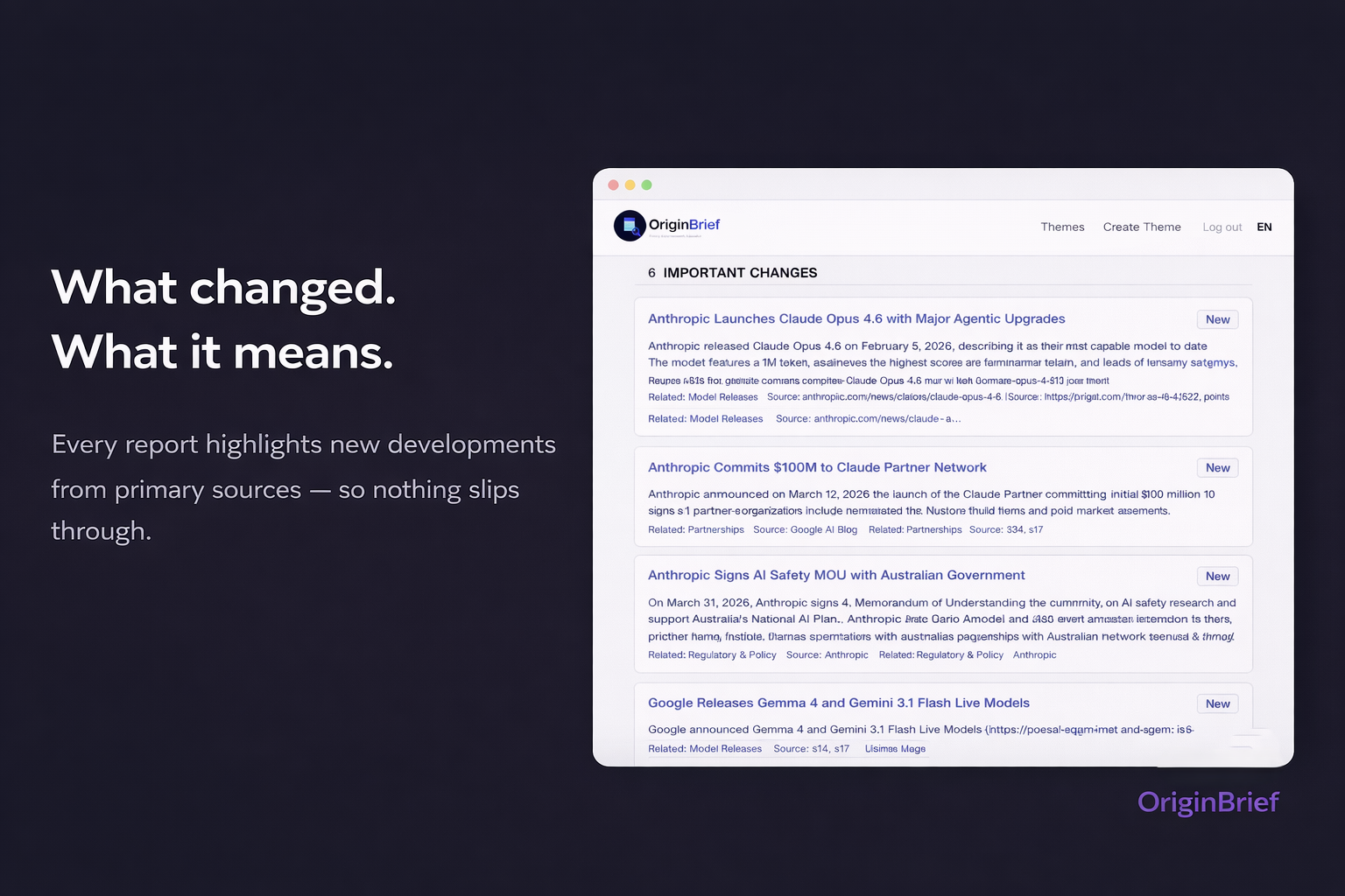 OriginBrief gallery image