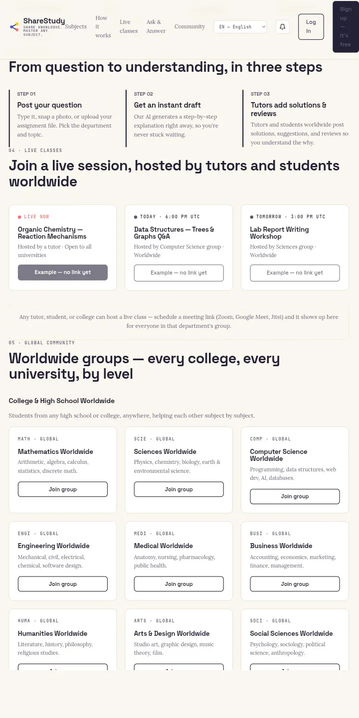 ShareStudy  gallery image