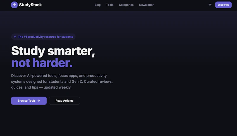 StudyStack screenshot 1