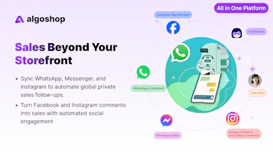 Algoshop AI Sales Chatbot gallery image