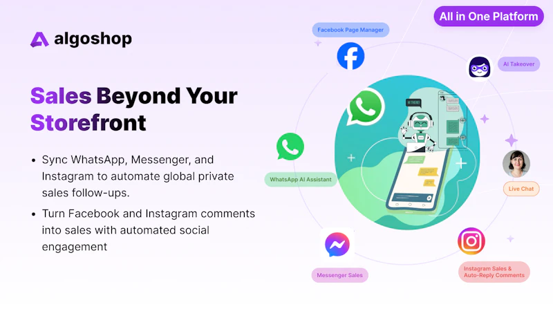 Algoshop AI Sales Chatbot screenshot 6