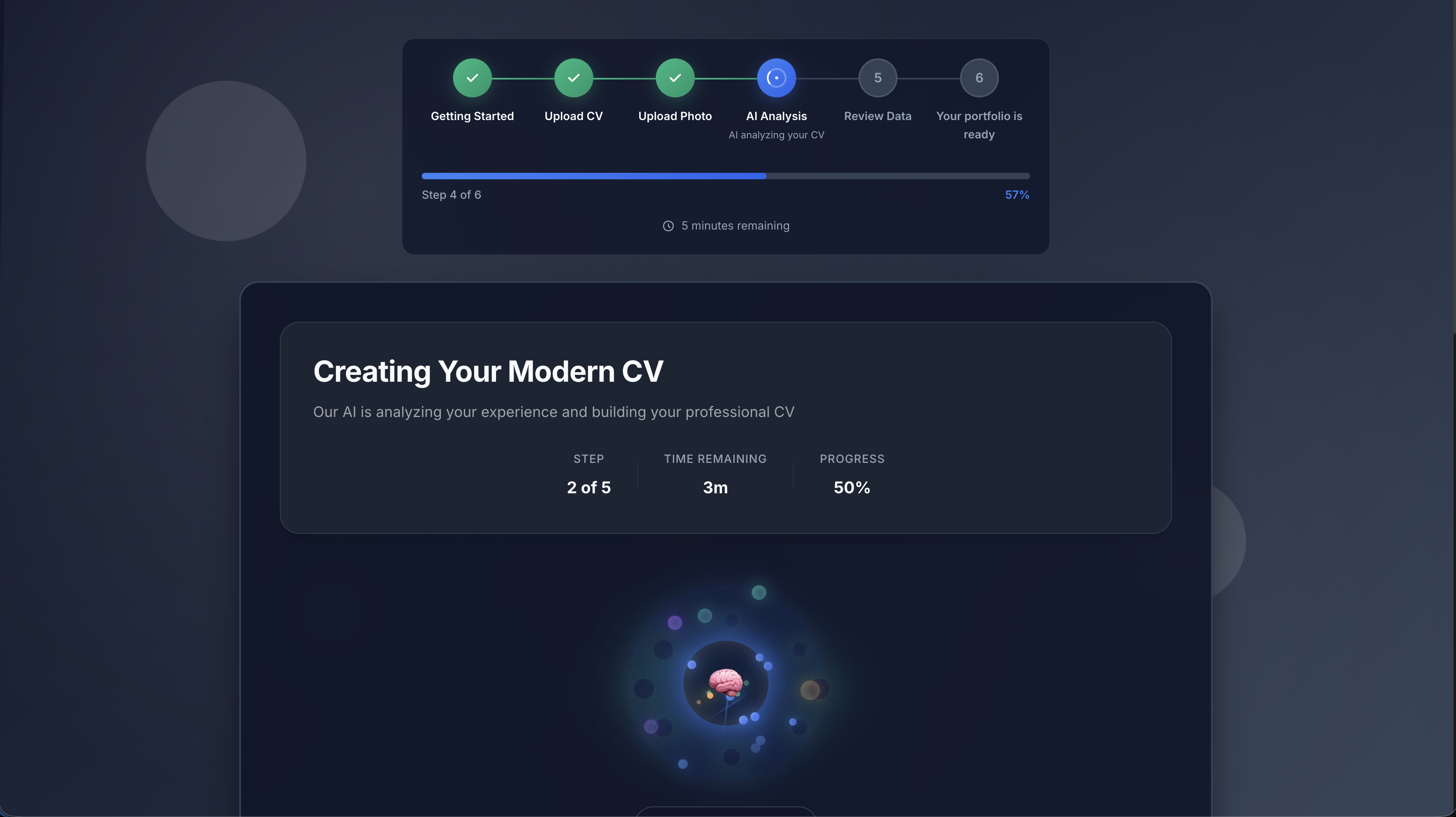 NextGenCV - AI Portfolio Website Builder gallery image