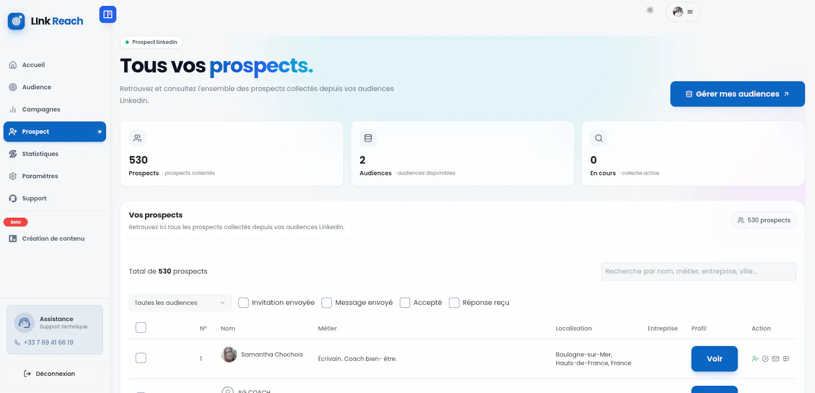 linkreach screenshot 1