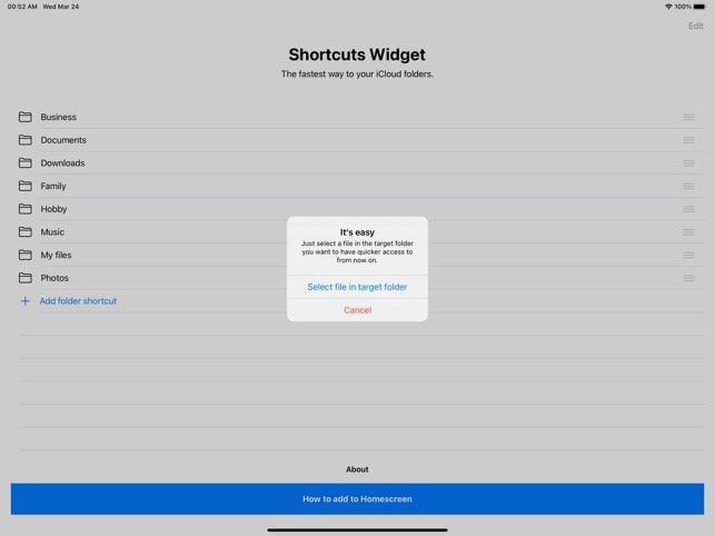 Folder Shortcuts @ Homescreen gallery image