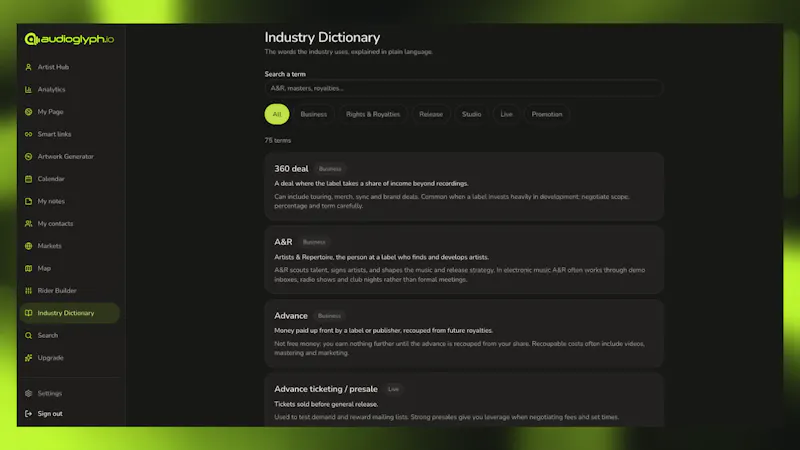 audioglyph.io screenshot 6