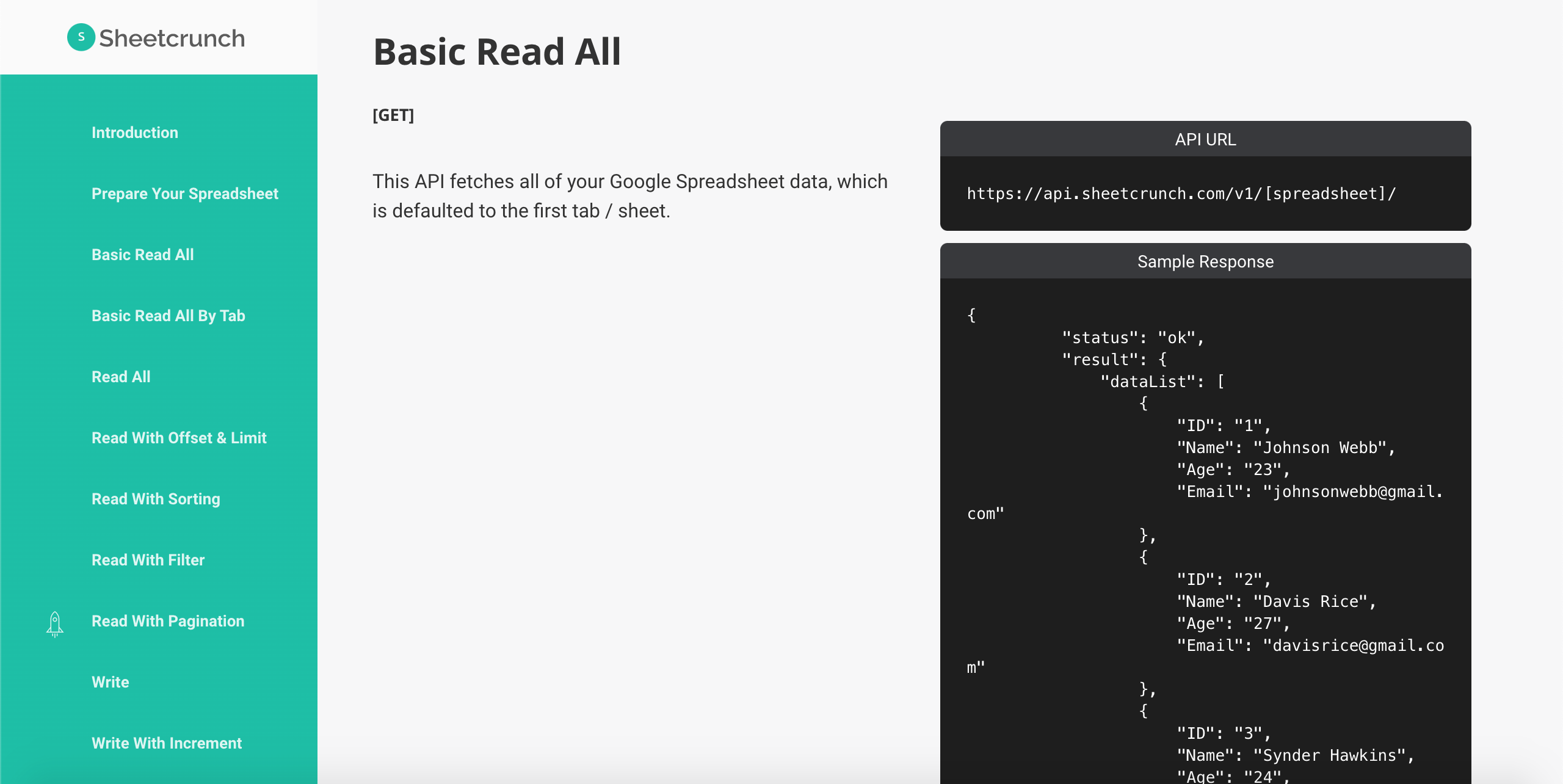 Sheetcrunch gallery image