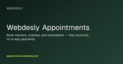 Webdesly Appointments gallery image