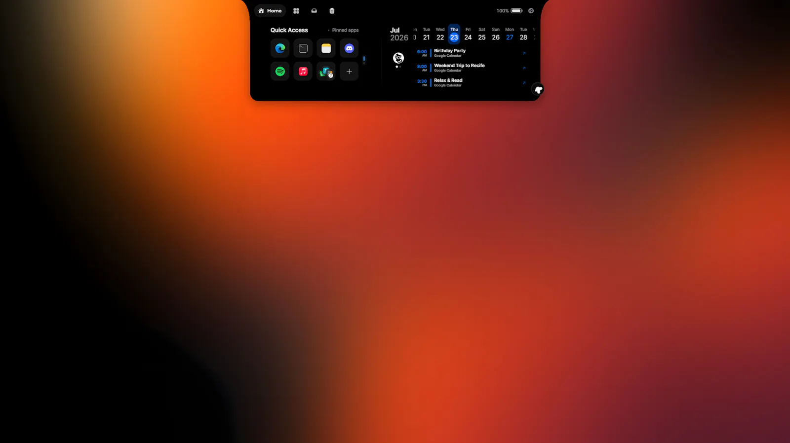 ZenithBar screenshot 3