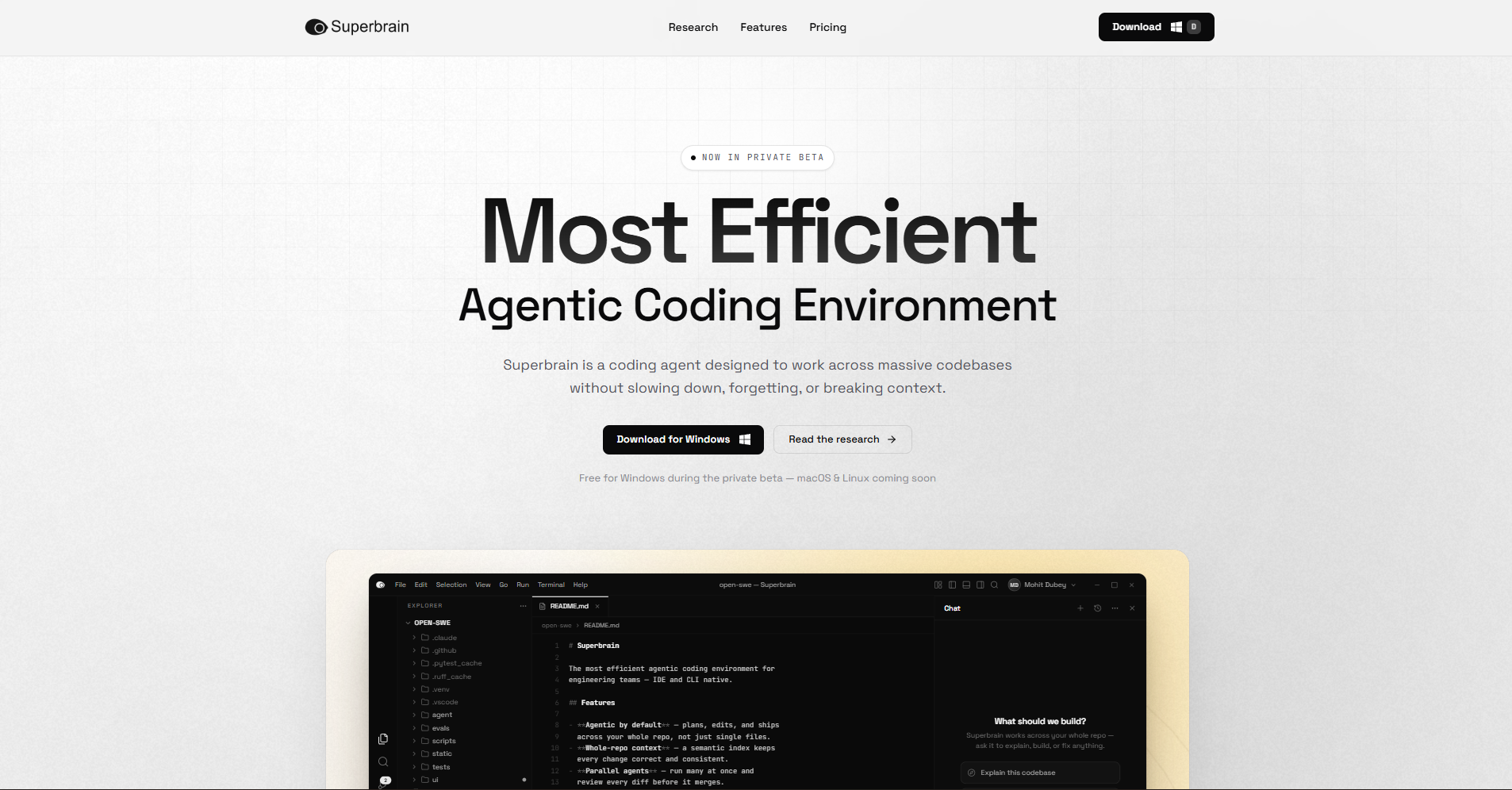 Superbrain | AI Coding Agent gallery image
