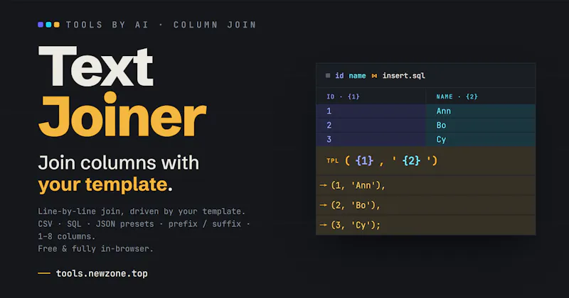 Text Joiner screenshot 2