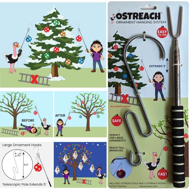 Ostreach Ornament Hanging System