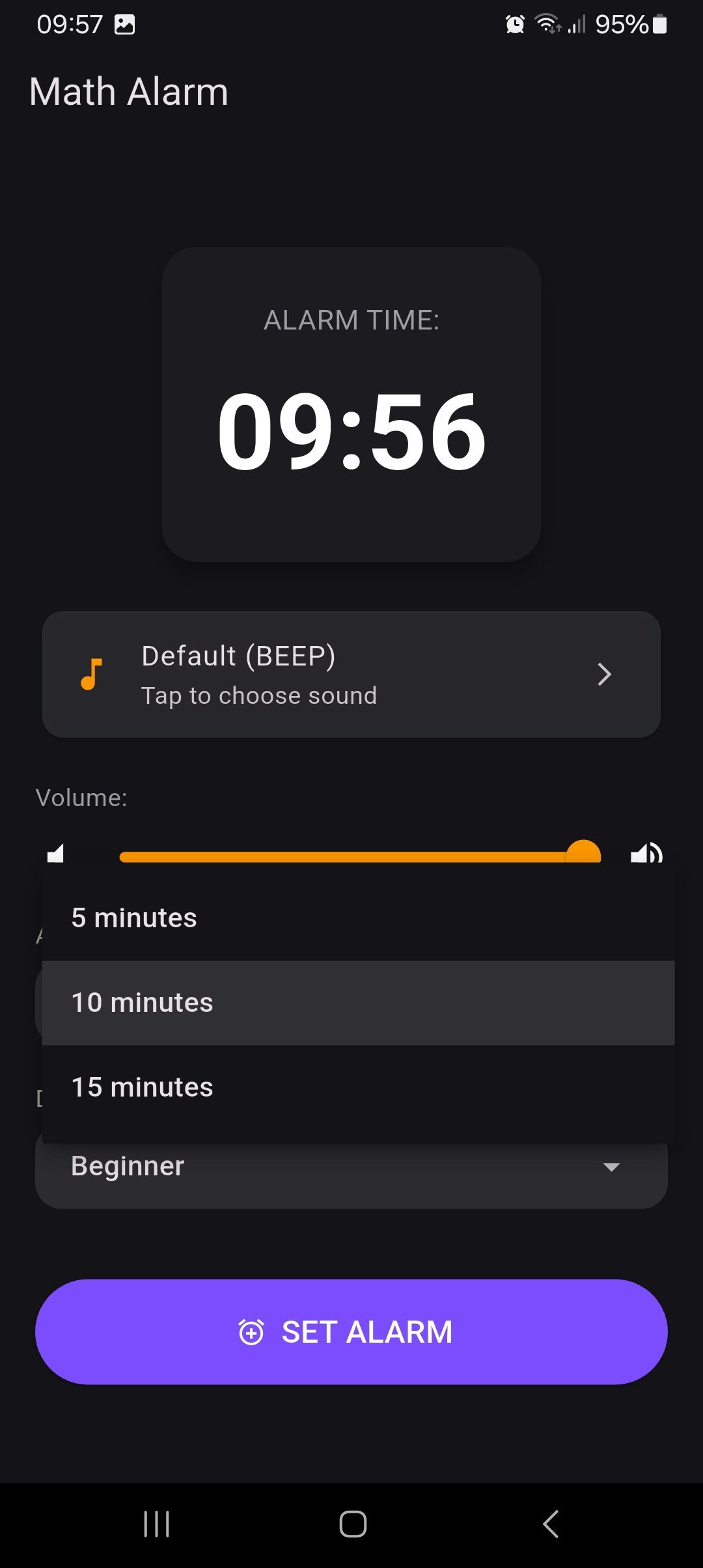 Math Alarm - Solve to Wake Up gallery image
