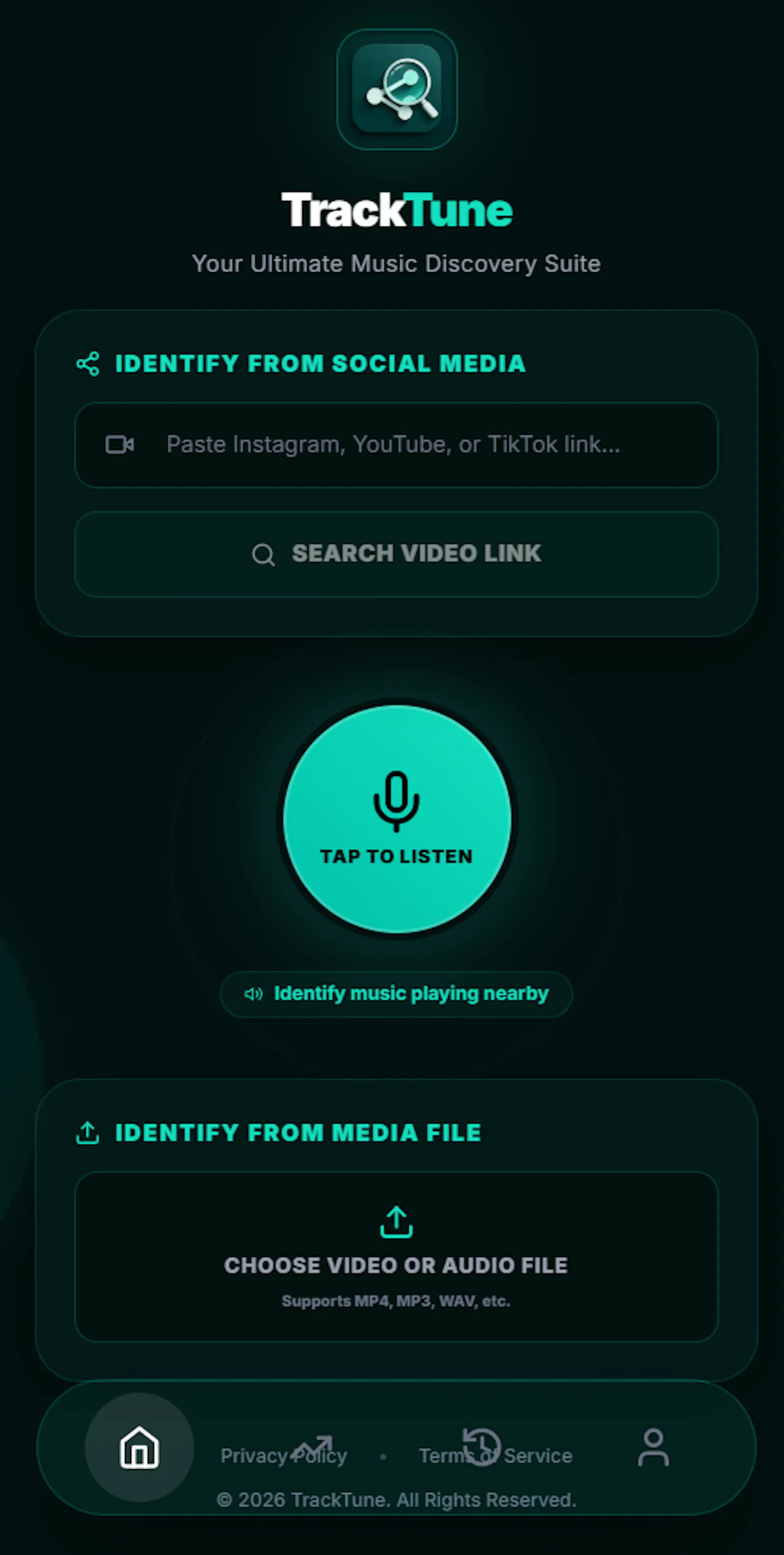 TrackTune screenshot 2