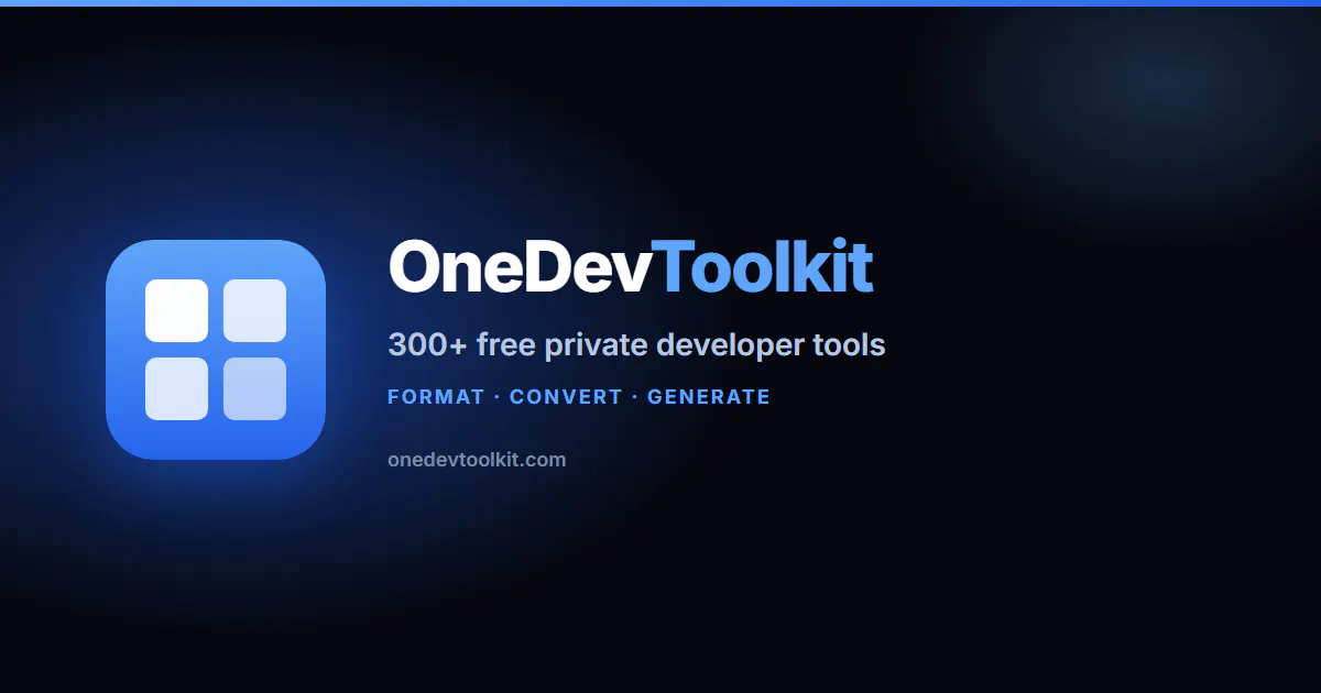 OneDevToolkit gallery image
