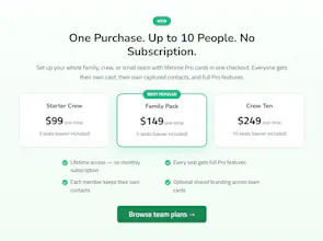 Digital QR Card gallery image