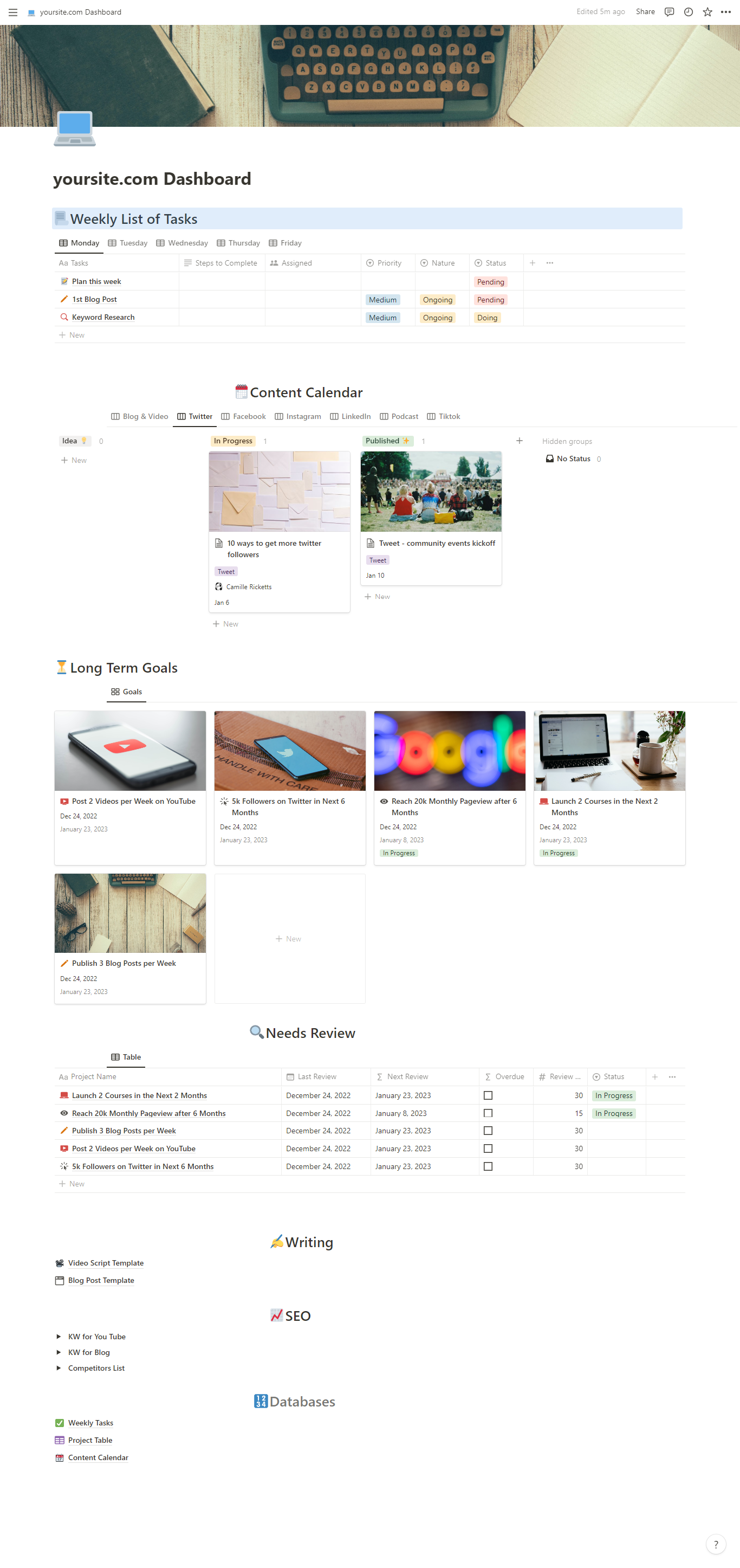 Noción webmaster pro - Alegar su flujo de trabajo y alcanzar sus objetivos más rápido media 4