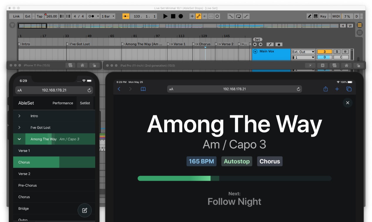 AbleSet gallery image