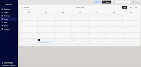MakeWay (client portal) gallery image
