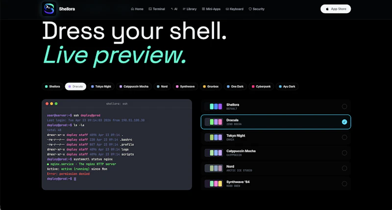 Shellora screenshot 8
