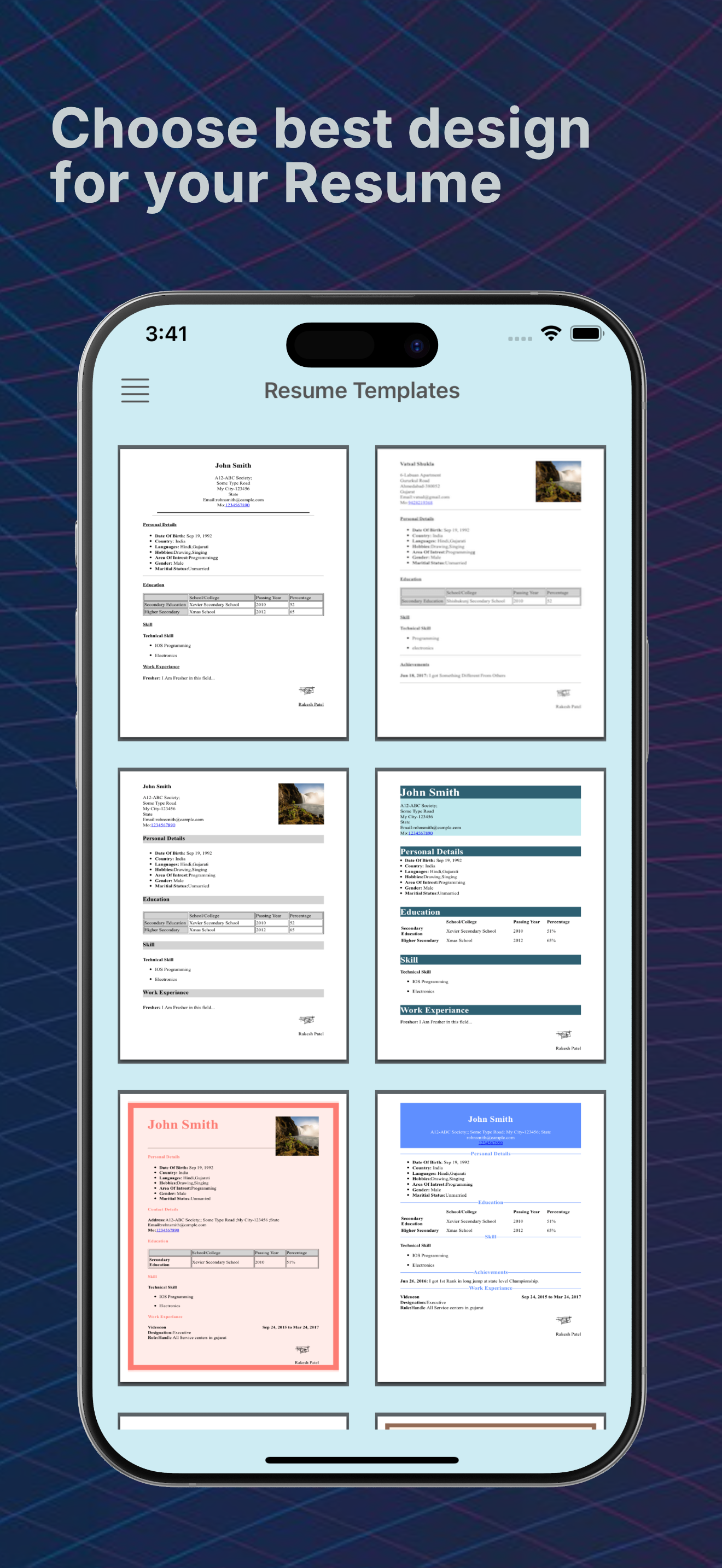 CV Builder - สร้างอาชีพงานงานประสบการณ์ประวัติย่อในไม่กี่นาที media 3