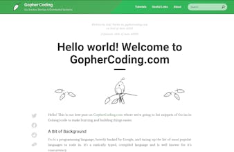 GopherCoding gallery image