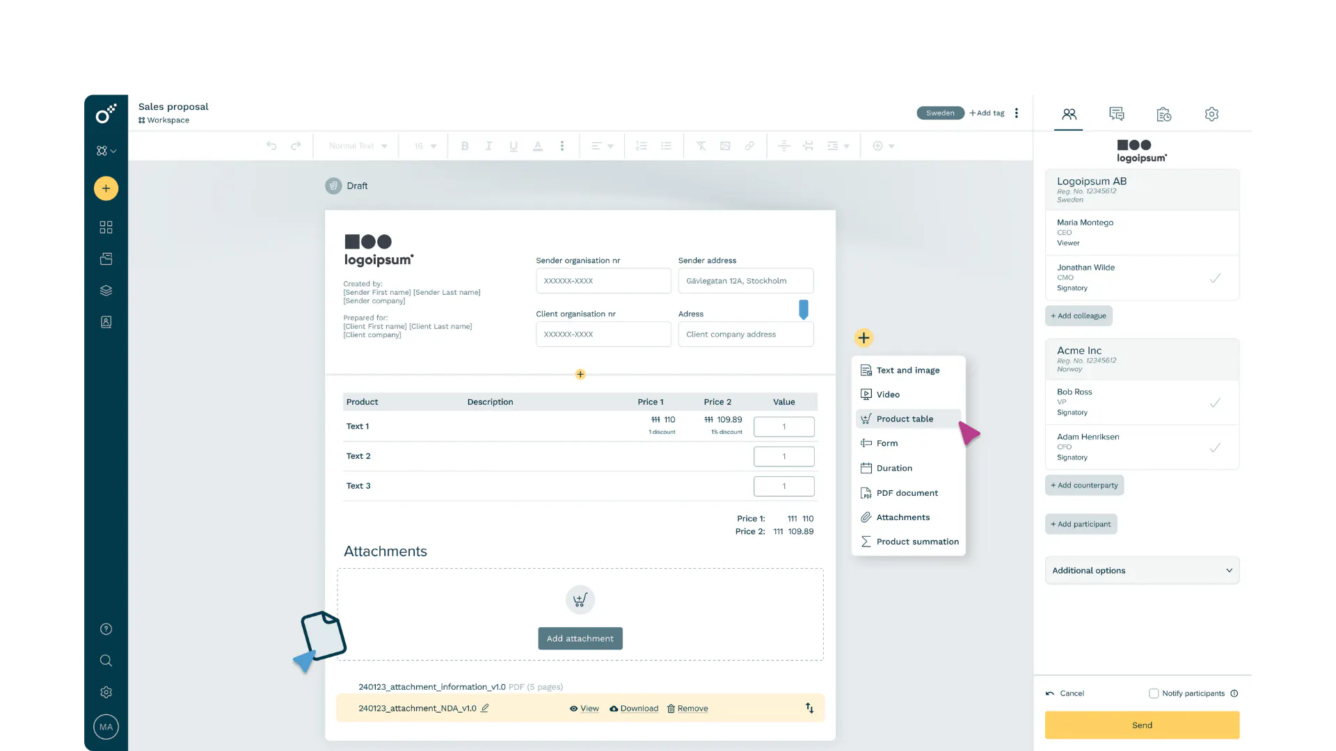 Oneflow for Google Workspace gallery image