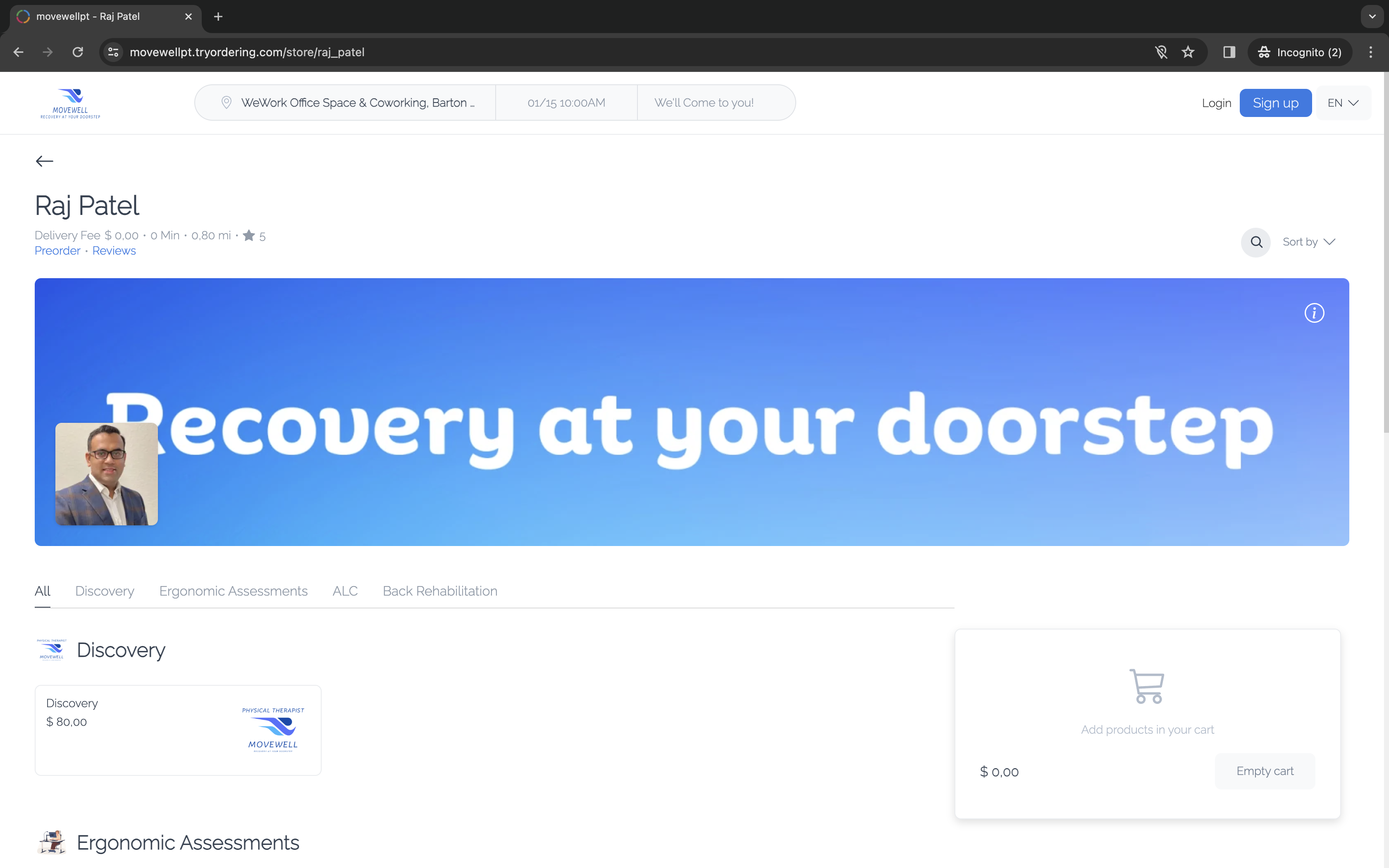 Movewell -PT는 문앞에 있습니다 - 우리는 물리 치료사를 당신의 문앞에 가져옵니다. 미디어 3