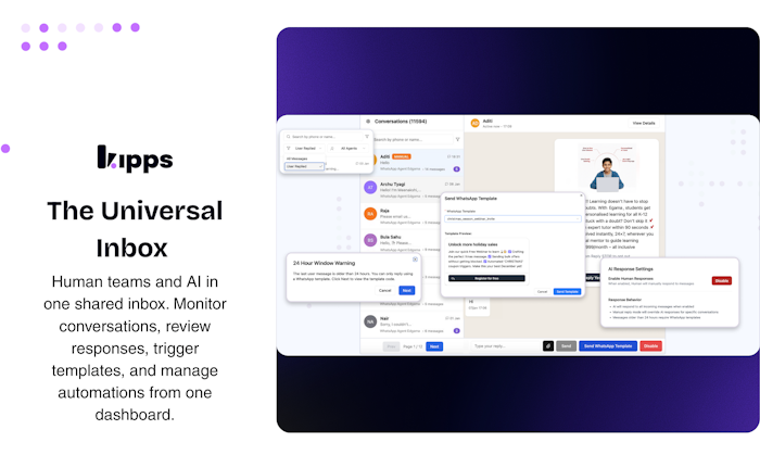 Kipps AI WhatsApp Agent产品图