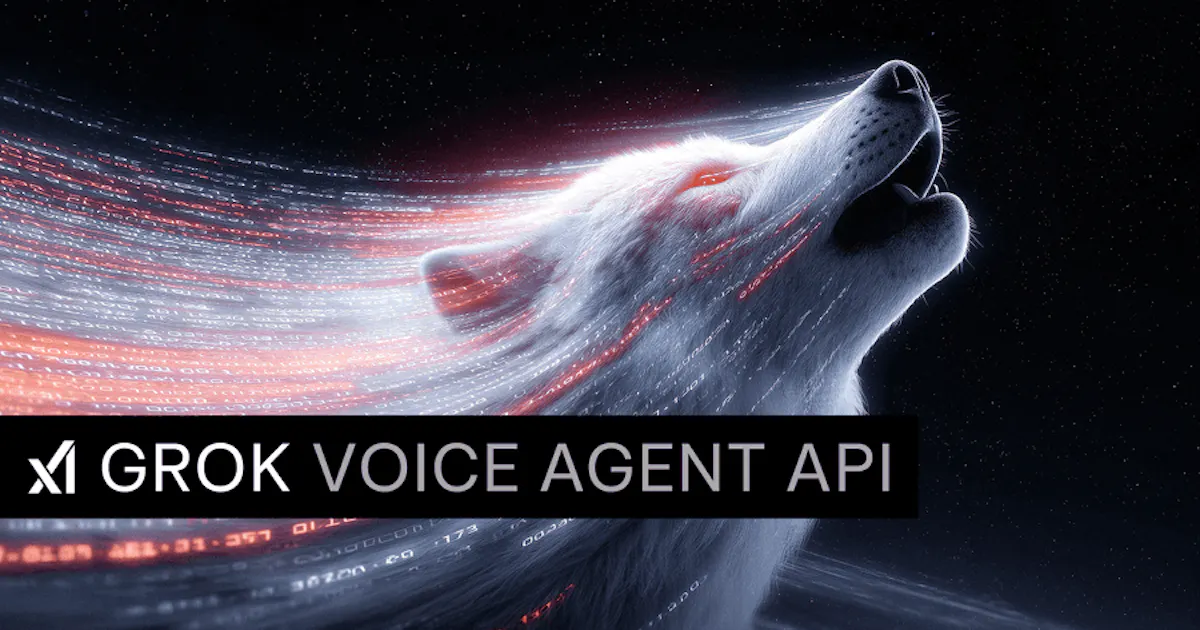 Grok Voice Agent API