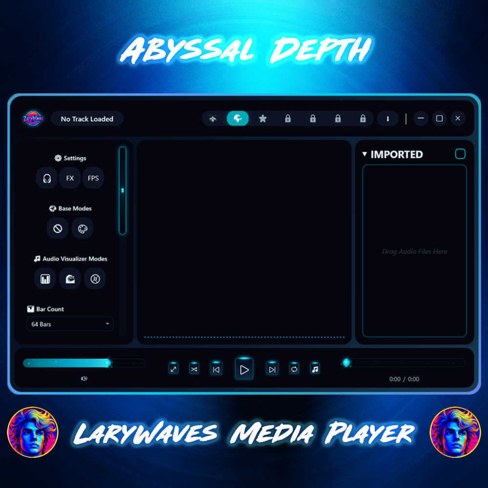 LaryWaves Media Player (v0.1) gallery image
