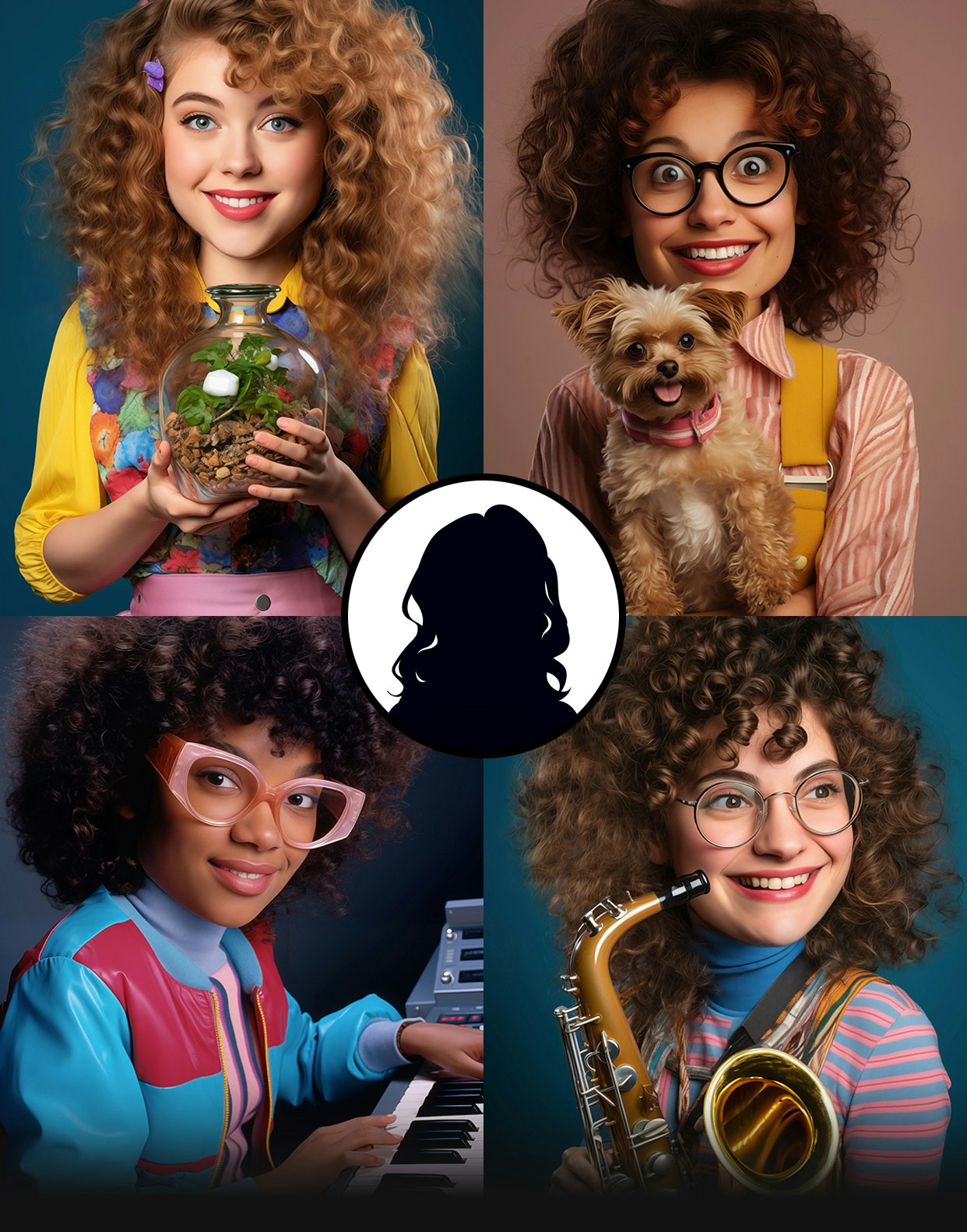 Darstellung von You® Ai - Große Köpfe, großes Lächeln und große Lachen mit KI -Bildpackungen Medien 5