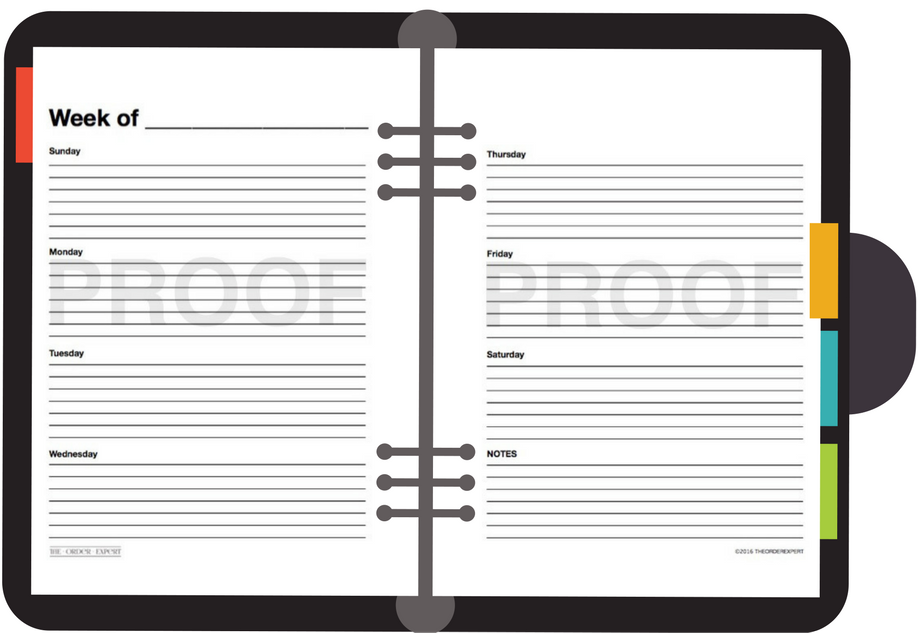 The Order Expert's Calendar Printables gallery image