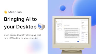 Jan, lo strumento offline di intelligenza artificiale orientato alla privacy, che protegge i dati e offre prestazioni personalizzate.